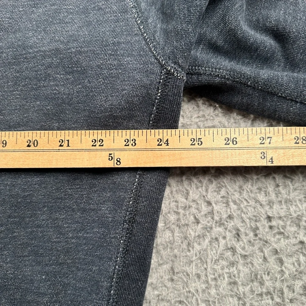 Polo Ralph Lauren Hoodie Mens L‎ Blue Full Zip Cotton Fleece Logo Heavyweight